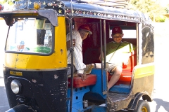 un monde de voyages Inde Touk-touk