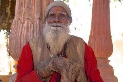 un monde de voyages Inde vieil homme