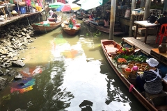 marché flottant Bangkok