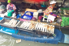 marché flottant Bangkok